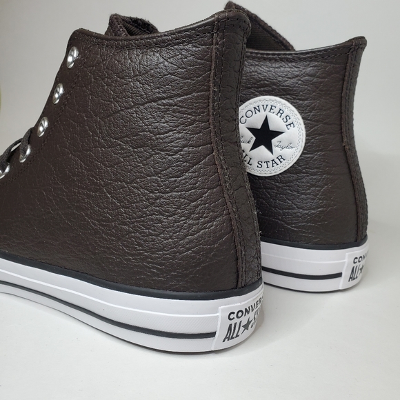 Converse Chuck Taylor All Stars Velvet Brown Tumbled Leather  [A01461C] - Picture 5 of 8